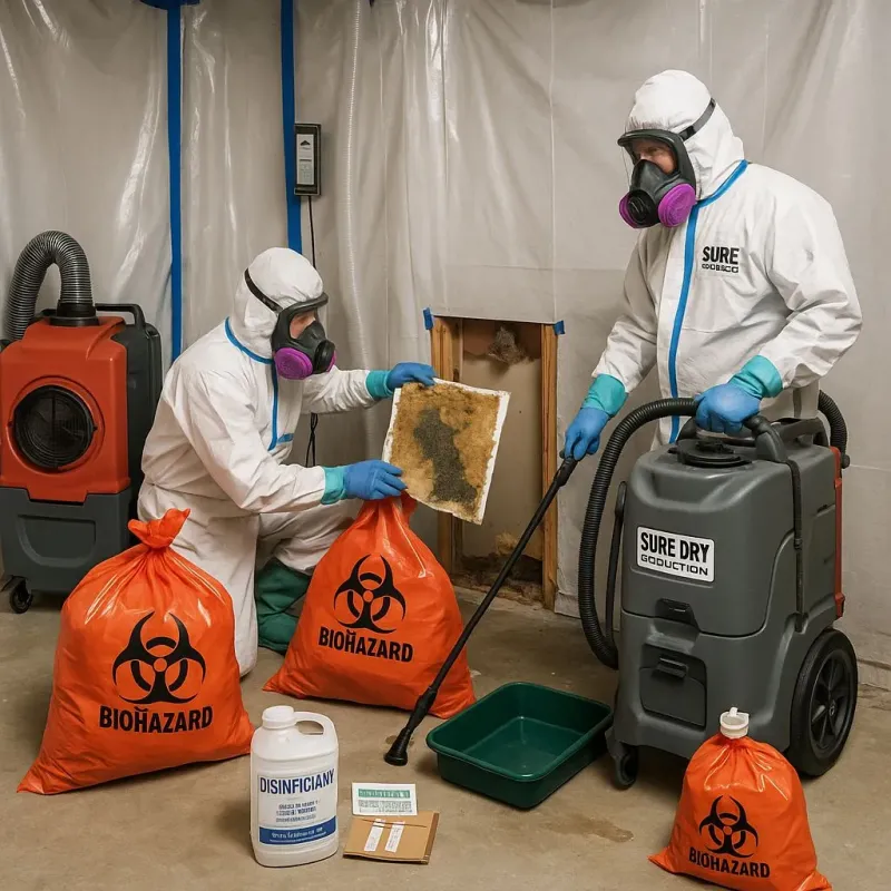 Contaminated Water Handling Protocols process in Lawrence County, PA